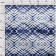 thumbnail image 2 of oneOone Cotton Poplin Twill Dark Navy Blue Fabric Geometric Shibori Quilting Supplies Print Sewing Fabric By The Yard 56 Inch Wide, 2 of 2