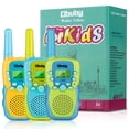 thumbnail image 1 of Walkie Talkies Obuby de 3 a 12 años para niños con un alcance de 3 km, paquete de 3, 1 of 7