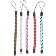 Hand Wrist Strap Lanyard Adjustable Phone Lanyard, 5Pcs Phone Lanyards Hand Wrist Straps Camera Hanging Ropes for Cell