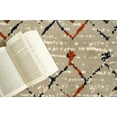 thumbnail image 6 of Furnishmyplace Furnish My Place Geometric Print Rug - Light Grey, Moroccan Rug 3'6"x5'6", 6 of 9