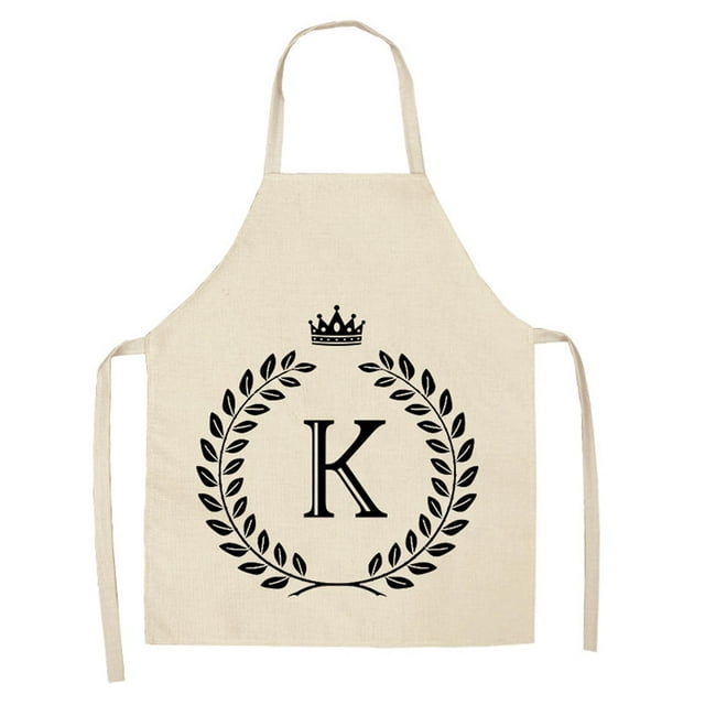 SMihono Kitchen Kitchen Kitchen Organisateurs et Rangement Tablier en Lin Kitchen - Tablier Sans Manches en Coton Lin Imprimé Lettre Gadgets Indispensable 2023