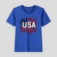 thumbnail image 2 of CFLVAEK USA Flag Patriotic Fourth of July Shirts for Kids Indenpendence Day T Shirts Casual Cotton Short Sleeve Round Neck Tshirt 5 Years, 2 of 6