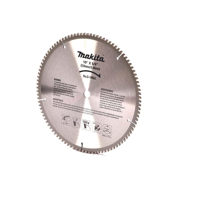 Disco Sierra Corte de Aluminio 10 In D-19065 MAKITA Makita D-19065