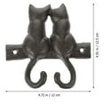 thumbnail image 5 of FOMIYES 2Pcs Metal Hooks for Hanging Coats and Purses Retro Style for Wall Decor in Bedroom and Hall, 5 of 8
