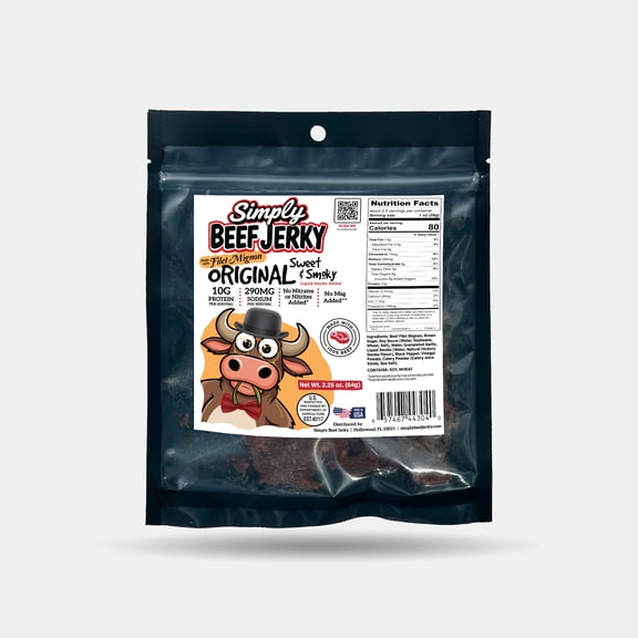Simply Beef Jerky Classic Original Beef Jerky