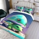 thumbnail image 3 of Bebé Tortuga Conjunto de sábanas temático, trío de piezas, cómodo y amigable con la piel, diseño único, regalo de decoración para el hogar para familiares, amigos y fans, 90 cm * 190 cm, 3 of 6