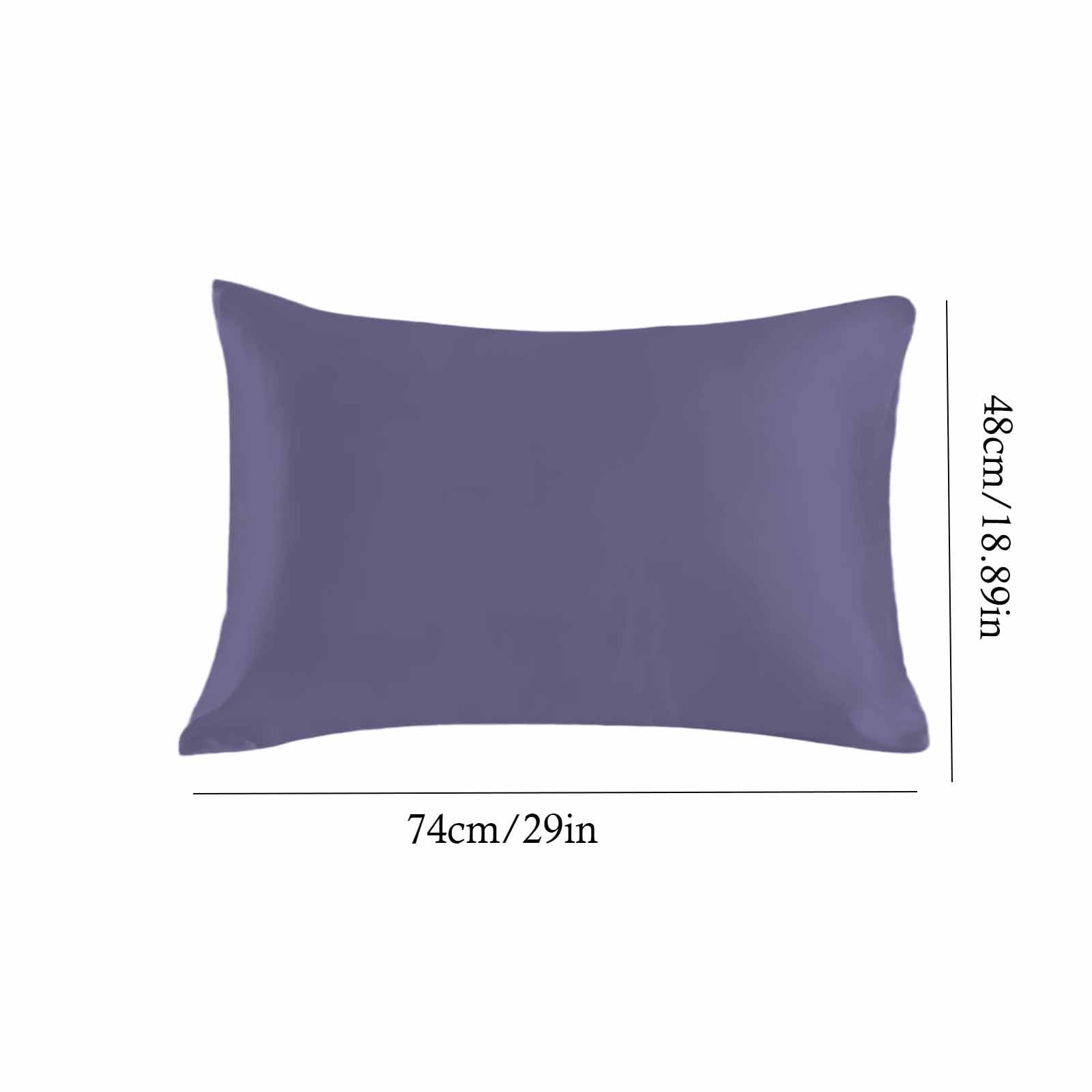 Specollect Clearance 8Pcs Breathable Ice Silk Pillowcase Friendly for Hair and Skin with Hidden Zipper, Softer Than Silk Pillow Cases Smooth Cooling Pillow Covers for Sleeping，Hotel Quality 15x15x4cm