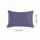 thumbnail image 3 of Funda de almohada de seda fría con aislamiento de fibra | Paquete de 2 fundas protectoras transpirables para almohadas de hotel | Poliéster absorbente para niños y adultos | Ropa de cama refrescante, 3 of 7