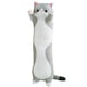 thumbnail image 1 of 50cm Peluche Largo Gato, Almohada Suave Gato De Animales,Muñecas De Peluche Abrazando,Encantadora Almohada Juguetes, Almohada Larga para Dormir,Cojines Peluche,Juguete Regalo para Novia, 1 of 3