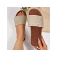 thumbnail image 2 of Womens Sandals Bohemian Flat Slide Beach & Summer Open Toe Comfortable Design, 2 of 9