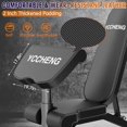 Mutifunctional Adjustable Weight Bench/Workout Bench with Barbell Rack
