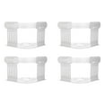 thumbnail image 6 of Heavy Duty Bed Sheet Clips Set 4 Pack White Plastic Corner Secure Bedding Most Sheet Sizes 400g 23x16x13cm, 6 of 6
