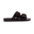 thumbnail image 6 of Barnabas - Leather Double Buckle Sandal - Mens Sandals, 6 of 8