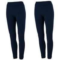 2 Pk True Rock Women's Fleece Lined Leggings