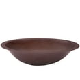 thumbnail image 2 of Novatto TCU-004ANORB Quito Pequeno Small Oval Copper Undermount Bath Sink Set in Antique with Drain, 2 of 7