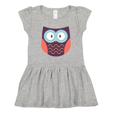 

Inktastic Owl Gift Toddler Girl Dress