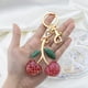 thumbnail image 3 of Dijes de Cereza para Bolsos, Dijes para Bolsos, Llaveros de Cereza, Accesorios, Regalos para Mujeres, Dijes para Bolsos, 3 of 6