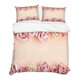 thumbnail image 2 of 3D Rosa Floral Funda de edredón Juego de ropa de cama Fundas de almohada 16, 2 of 2
