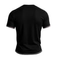 thumbnail image 4 of 9/11 25th Anniversary Commemorative T-Shirt, Short Sleeve V Neck Mens Memorial Top, 4 of 4