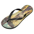 thumbnail image 2 of YAZAOOSummer Flip Flops Creatively Sunny Umbrella Paws Simple Beach Sandals, 2 of 8