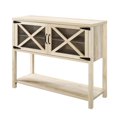 thumbnail image 3 of 44" Mesh Door Industrial Buffet Sideboard - White Oak, 3 of 6