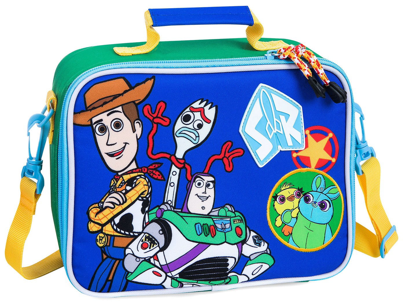 TOY STORY 4 BUZZ & WOODY Boys Lead-Free Insulated 3D Lunch Tote Box w/ Strap $20 
