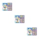 thumbnail image 3 of Vogacara Niños pequeños Quiet Busy Book Educación temprana Esclarecedor Preescolar Pegatina Juguete Juguete Cumpleaños Regalo de Navidad Type1 NO1 Vogacara CBP297451, 3 of 6