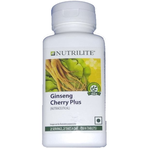 Amway Nutrilite Ginseng Cherry Plus(100N Tablets)