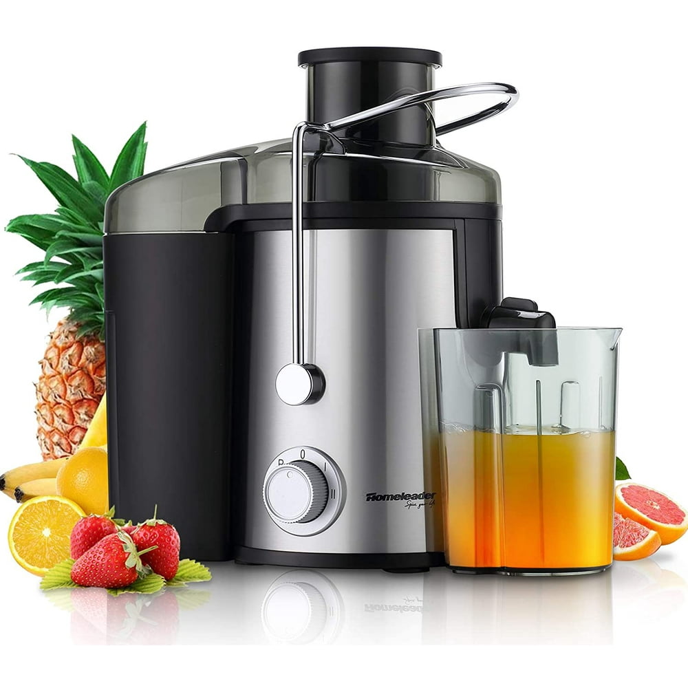 Homeleader Juicer Juice Extractor 3 Speed Centrifugal Juicer with Wide