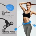 thumbnail image 1 of Hula Hoop Does Not Fall Hula Hoop Fitness, 28 Knots Smart Hula Hoop Adjustable and Detachable, Smart Weighted Hula Hoop with Gravity Ball, Suitable for Adult Beginners, 1 of 5
