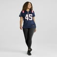 thumbnail image 6 of Women's Nike Monty Rice Navy New England Patriots Game Jersey, 6 of 7