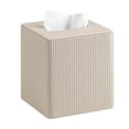 thumbnail image 1 of Funda para pañuelos Crethop, cuadrada, piel sintética, color beige, 1 of 7