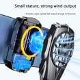 thumbnail image 4 of Mobile Phone Cooler Portable Active Cool-ing Fan Cell Phone Radiator For 4.5-6.5 Phone For Watching Vedio & Playing Games, 4 of 5