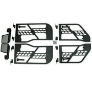 Paramount Automotive 51-0355 Tubular Safari Doors; w/Mirrors;