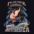 thumbnail image 3 of Tee Hunt Teacher Backbone of America T-Shirt School Professor Education Mens Shirt, Gray, Medium, 3 of 5