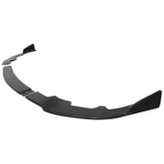 Ikon Motorsports Compatible with 19-22 Toyota Corolla Hatchback TS Style 3PCS Front Bumper Lip Chin Spoiler - PU Polyurethane