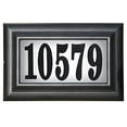 thumbnail image 4 of QualArc LTP-1304-LED 15 in. Edgewood Classic with LED Lights Do It Yourself Kit Polymer Frame Lighted Address Plaque - Black, 4 of 4