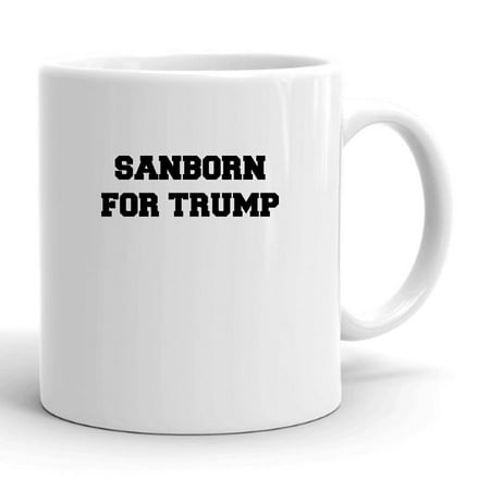 

Sanborn For Trump Ceramic Dishwasher And Microwave Safe Mug By Undefined Gifts