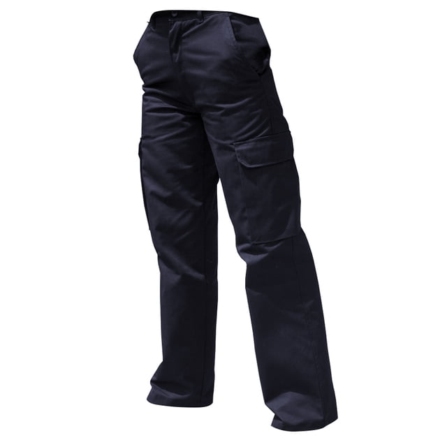 Harbour Lights - Pantalones de trabajo Modelo Cargo para mujer (Azul marino)