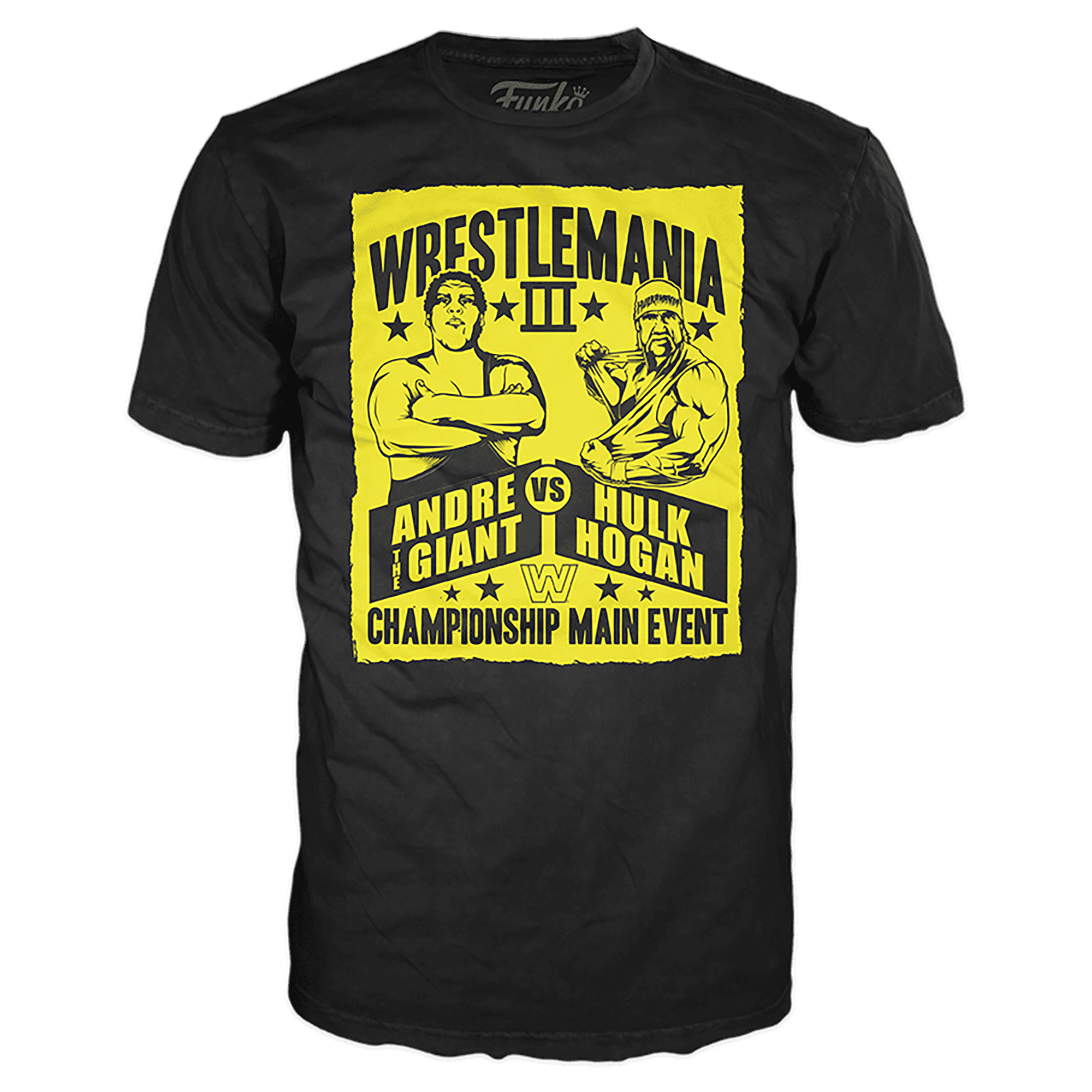Funko wrestlemania 3 shirt Clearance