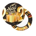 thumbnail image 2 of Balery Happy New Year 2025 C Fundas de asiento para taburete de bar redondo de tela de terciopelo ajustables que protegen de arañazos y manchas para sillas de 14 a 17 pulgadas.-12 inch, 2 of 7