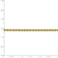 thumbnail image 5 of 14k Yellow Gold 2.75mm Solid Plain Rope Chain w/ Lobster Clasp 26", 5 of 5