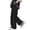 Black, variant on UJNDER Boys Lightweight Breathable Loose Fit Casual Trousers for Kids Comfortable Elastic Waist Long Bottoms Pants Boys Pants,Grey,5-6 Years