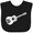 AB-Black, variant on Inktastic Grunge Guitar Boys or Girls Baby Bib