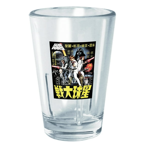 Star Wars Iconic Movie Poster  Tritan Shot Glass Clear 2 oz.