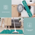thumbnail image 6 of Teal and Gold Geometric Lattice Pattern Kitchen Rugs Sets Of 3,Kitchen Runner Rugs Non Skid Washable,Decorative Kitchen Floor Mats for Kitchen,Sink,Laundry,17"x30"+ 17"x47" + 17"x59", 6 of 6