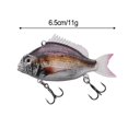thumbnail image 1 of VIB 3D Soft Fishing Lures Dynamic Swimbait Vibration Sinking Sea Fishing Baits, 1 of 10