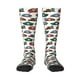 thumbnail image 1 of Fotbe Pirate Hats Calcetas Divertidas Estampadas para Hombre y Mujer, Calcetas de Algodón hasta la Rodilla para Caminar, Correr, Enfermería y Embarazo, 1 of 6