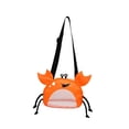 thumbnail image 4 of Bolsa de malla de playa jinwen Bolso de recolección de Niñas juguete naranja Bolso de playa para niños, 4 of 8