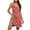 Red Floral, variant on Livrdious Womens Casual Summer Dress with Floral Print, Sleeveless V Neck Sundress, Loose Fit A Line Mini Dress for Beach Vacation Outfit